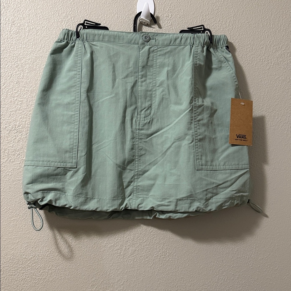 Vans Mint Green Skirt with Pockets